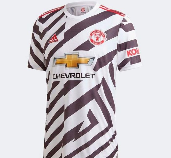 Mẫu áo David Beckham mặc sẽ được Man Utd sử dụng làm áo đấu thứ 3 ở mùa giải 2020/21. Đây là lần đầu tiên trong lịch sử, họa tiết sọc ngựa vằn được đưa lên trang phục thi đấu của đội bóng thành Manchester.