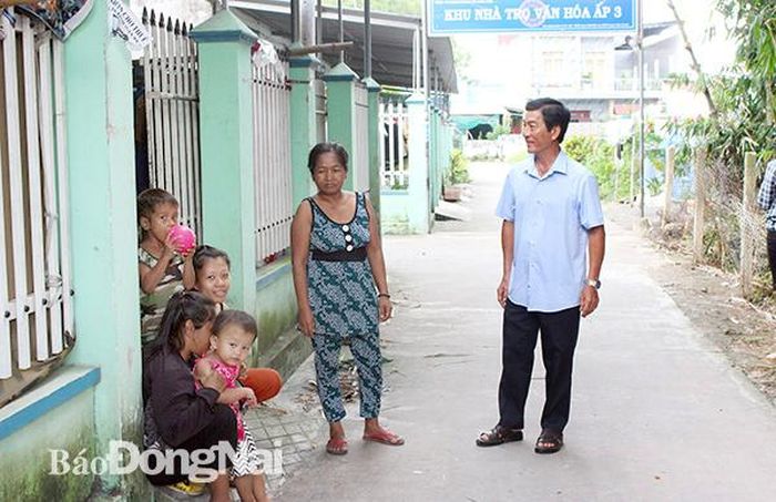 Khu nhà trọ văn hóa tại xã Long Thọ của ông Huỳnh Văn Út