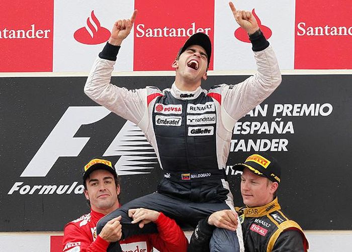 Pastor Maldonado là tay đua gần nhất của đội Williams thắng một chặng đua, ở Spanish Grand Prix 2012