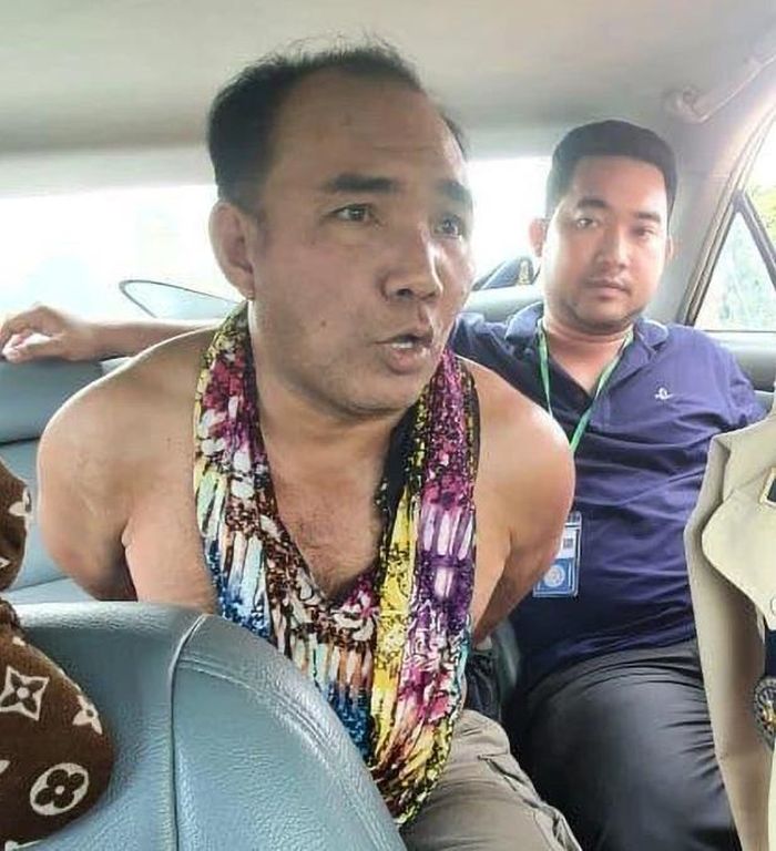Kub Pha bị cảnh sát bắt sau 18 tháng lẩn trốn.