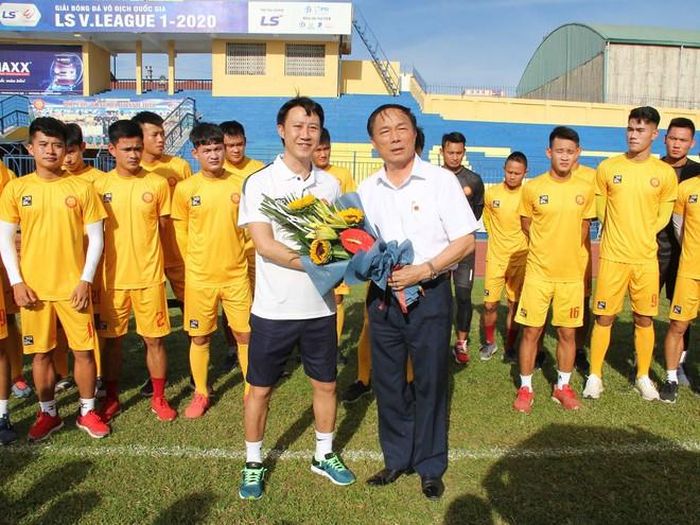  Niềm vui đã không tày gang. Ảnh Hội CĐV TH