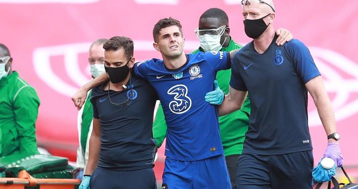 Chấn thương ảnh hưởng nhiều tới thời gian thi đấu của Pulisic