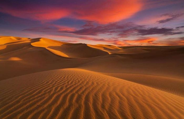  7. Sa mạc Sahara: Sahara là sa mạc lớn nhất thế giới, chiếm phần lớn diện tích ở Bắc Phi. Toàn bộ thành phố nằm ở viền ngoài sa mạc, còn khu vực sâu bên trong gần như chưa được khám phá. Đó có thể là những ngọn núi, cánh đồng muối, cồn cát, thậm chí cả dòng sông chảy trong bên trong.