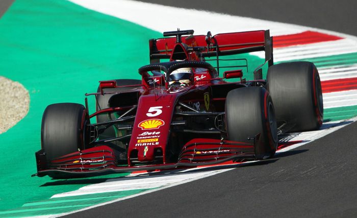  Đội đua Ferrari vẫn tiếp tục gây thất vọng ngay trên sân nhà.