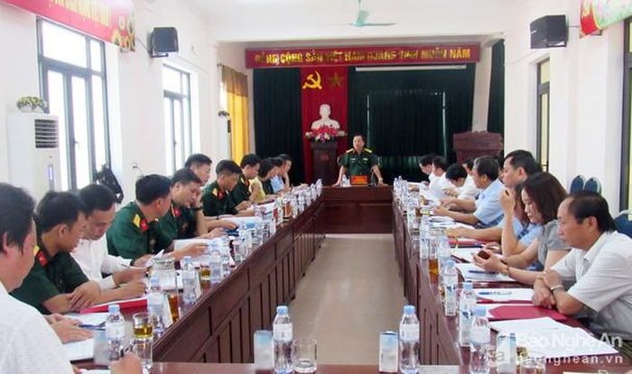 Quang cảnh cuộc làm việc. Ảnh: Đức Anh