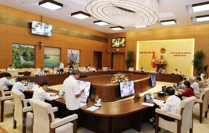 Toàn cảnh phiên họp. (Ảnh: Trọng Đức/TTXVN)