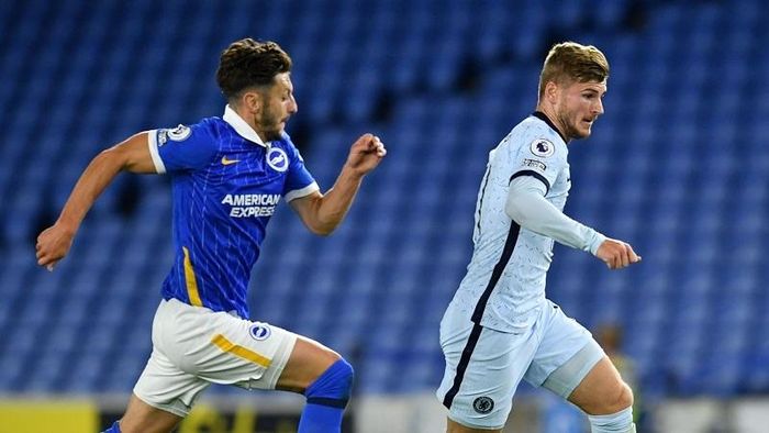 Timo Werner chơi tốt hơn, là trong số những cầu thủ nhận điểm cao nhất đội hình The Blues trận Brighton 1-3 Chelsea