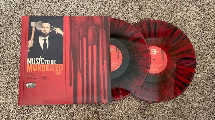 Album “Music To Be Murdered By” (2020) của Eminem dưới dạng đĩa than
