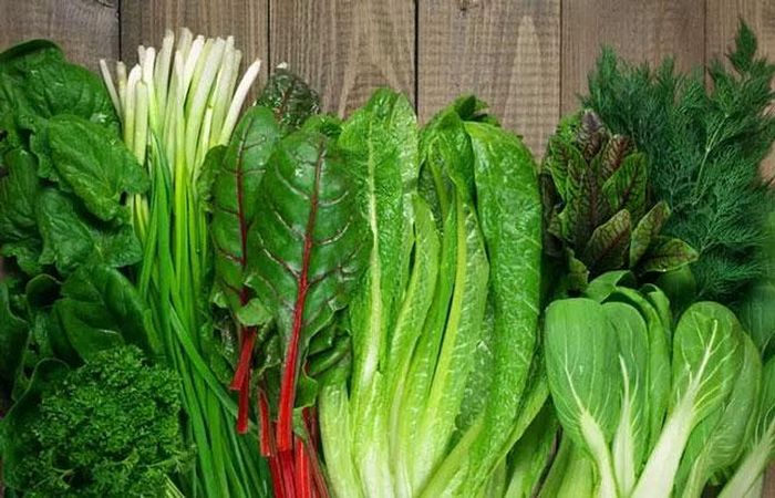 Trong rau xanh có chứa nhiều carotenoid, đây là một chất có lợi cho mắt.