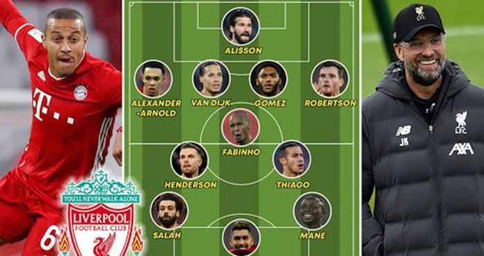 Thiago sẽ gia tăng sức sáng tạo cho Liverpool