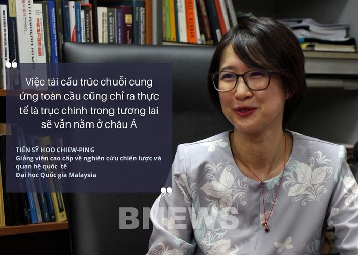 Tiến sỹ Hoo Chiew-Ping, Giảng viên cao cấp về nghiên cứu chiến lược và quan hệ quốc tế, Đại học Quốc gia Malaysia. Ảnh: Hà Ngọc - TTXVN