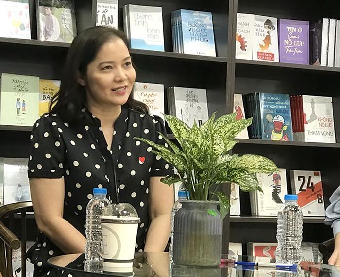 Bà Nguyễn Kim Thoa - Chủ tịch HĐQT Công ty Cổ phần Văn hóa và Giáo dục Tân Việt