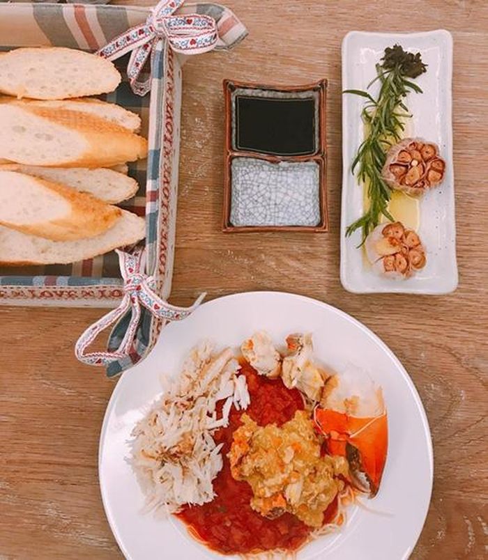 Phan Như Thảo hay khoe các món chồng làm.