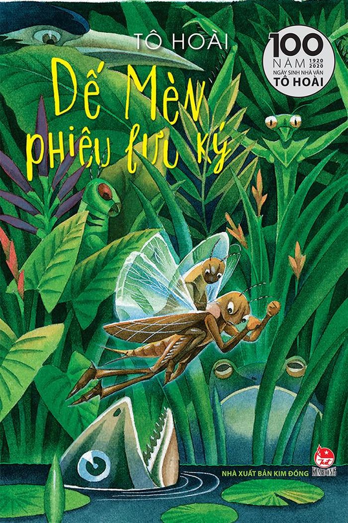 Bìa cuốn "Dế Mèn phiêu lưu ký" do NXB Kim Đồng ấn hành. Ảnh: NXB Kim Đồng