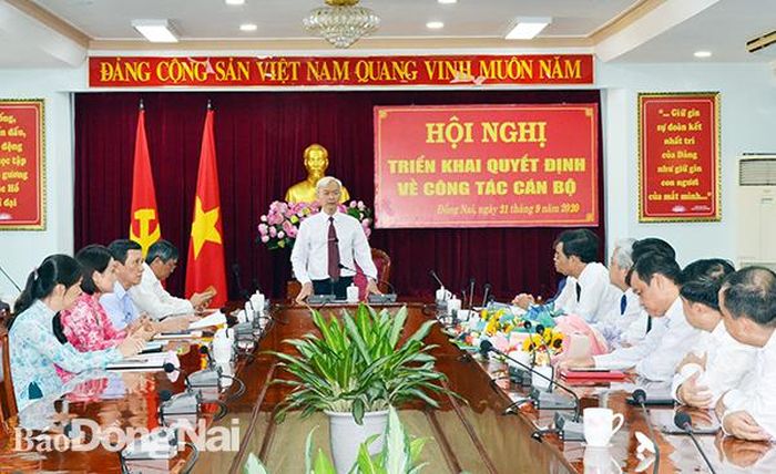 Đồng chí Bí thư Tỉnh ủy Nguyễn Phú Cường phát biểu chỉ đạo tại hội nghị