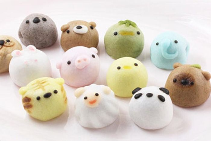 Những chiếc bánh bao hình thú rất thích hợp để làm quà tặng cho trẻ nhỏ trong mùa Trung thu sắp đến