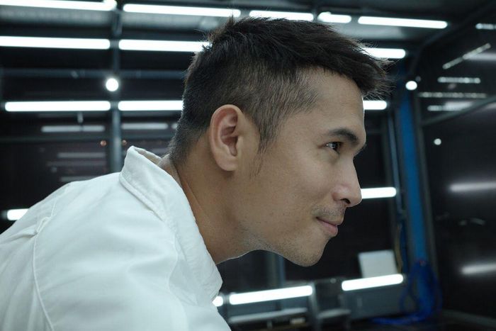 Nam diễn viên tự tin khi lập ban nhạc. Ảnh: Minh Thư. 