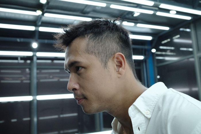  Trương Thế Vinh cho hay anh và Thúy Ngân là đồng nghiệp tốt. Ảnh: Minh Thư. 