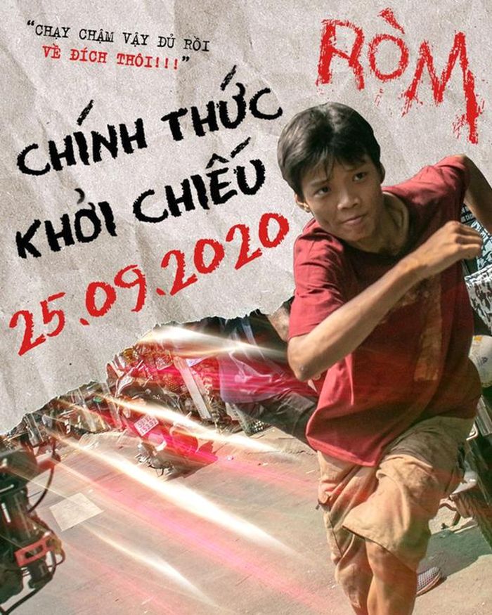 Công chiếu ngày 25/9, sau vài lần trì hoãn, "Ròm" đang được xem là thử nghiệm phòng vé cho phim Việt thời hậu Covid-19