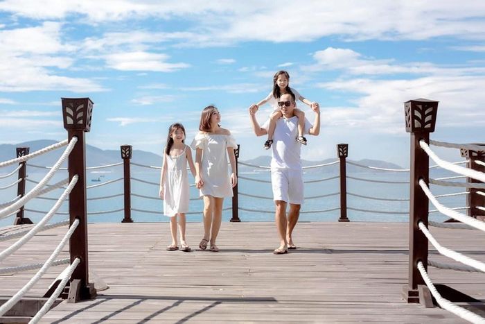 Chị Hải Yến và gia đình