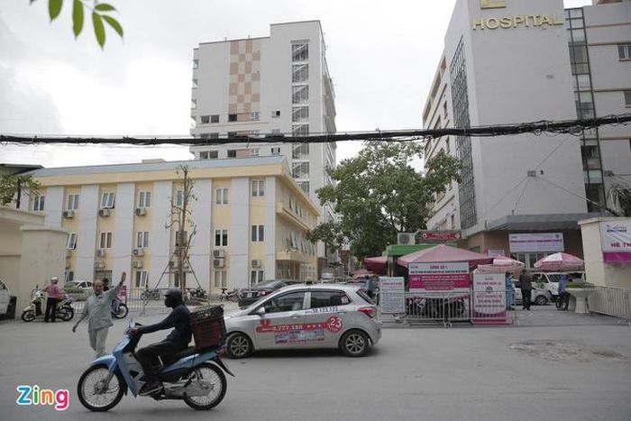 Bệnh viện E, nơi xảy ra sự việc. Ảnh: H.L.