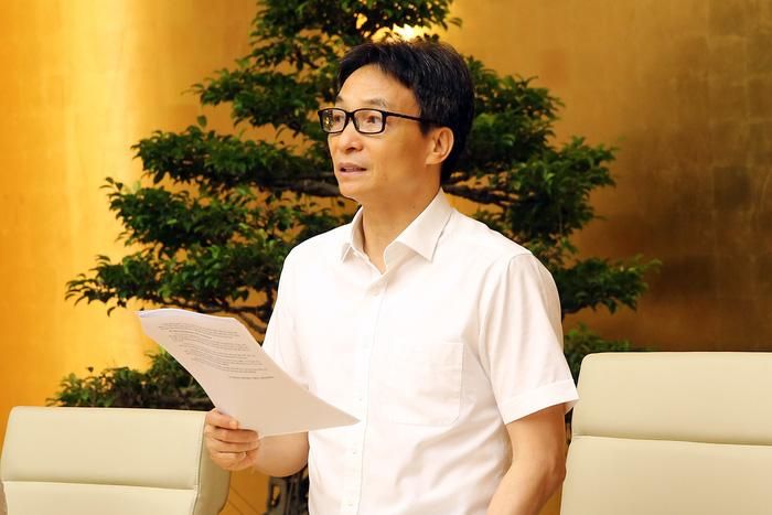 Phó Thủ tướng Vũ Đức Đam phát biểu kết luận phiên họp của Hội đồng quốc gia Giáo dục và Phát triển nhân lực. Ảnh: VGP/Đình Nam