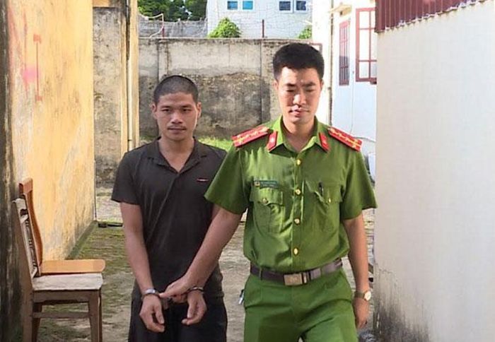 Nguyễn Văn Tới tại cơ quan điều tra.