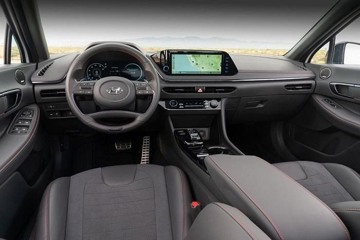  Nội thất Hyundai Sonata N-Line thay đổi theo hường thể thao