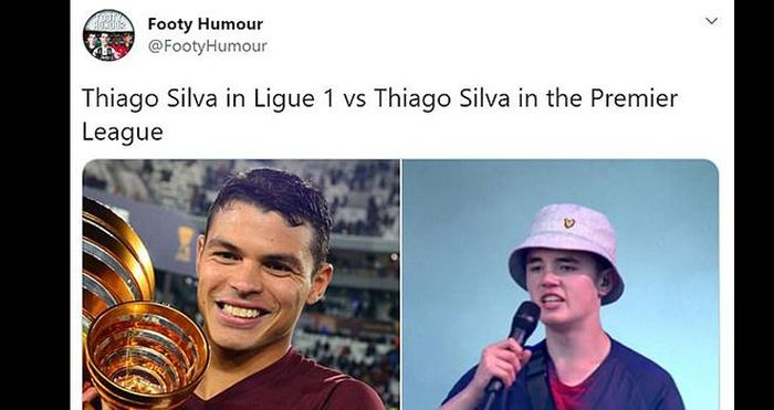 CĐV So sánh Thiago Silva ở Ligue 1 và Silva ở Premier League