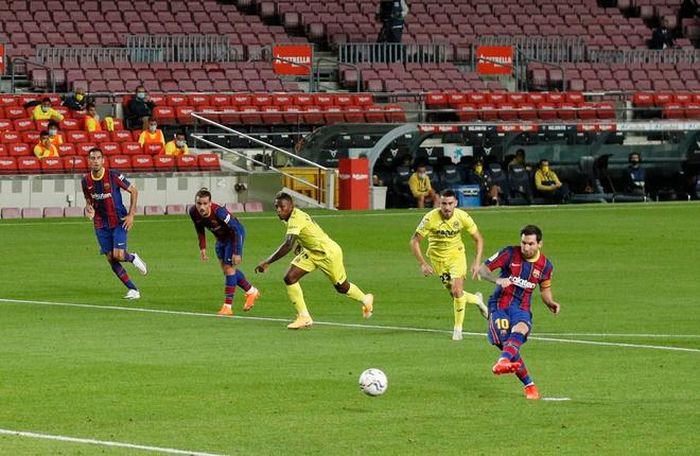Messi cũng có bàn thắng đầu tiên tại La Liga 2020-2021. 