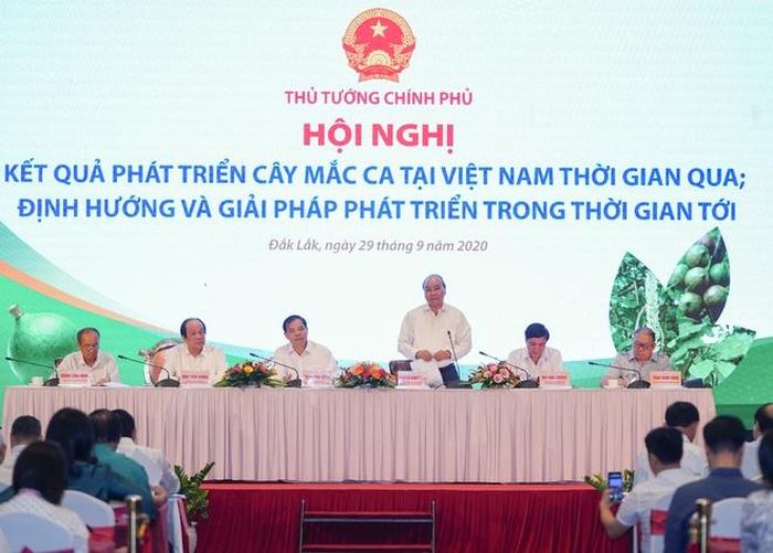  Thủ tướng Nguyễn Xuân Phúc phát biểu tại hội nghị. Ảnh: VGP/Quang Hiếu. 