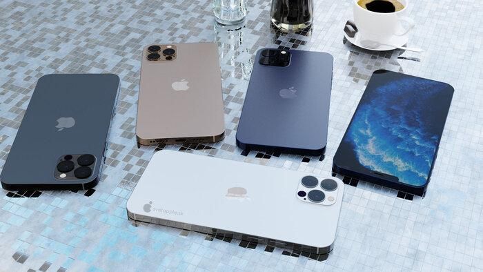 4 chiếc iPhone 12 có thể sẽ lần lượt mang tên gọi iPhone 12 mini, iPhone 12, iPhone 12 Pro và iPhone 12 Pro Max. Trong đó, hai chiếc iPhone 12 Pro và iPhone 12 Pro Max có thể có màn hình 6,1 inch và 6,7 inch. (Ảnh: svetapple.sk)