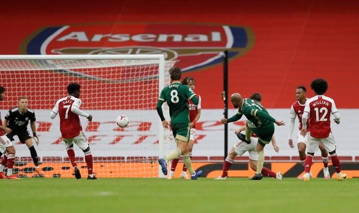  McGoldrick ghi bàn đầu tiên cho Sheffield nhưng không giúp đội nhà có được điểm số. Ảnh: Reuters. 