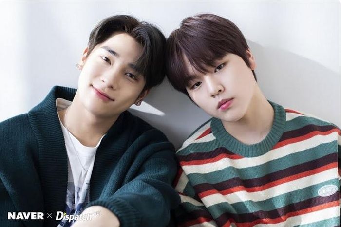 Lee Hangyul (trái) và Nam Dohyon (phải)