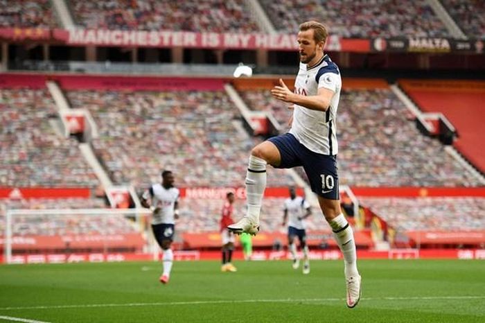 Kane cũng có được cú đúp vào lưới Quỷ đỏ. (Nguồn: Getty Images)