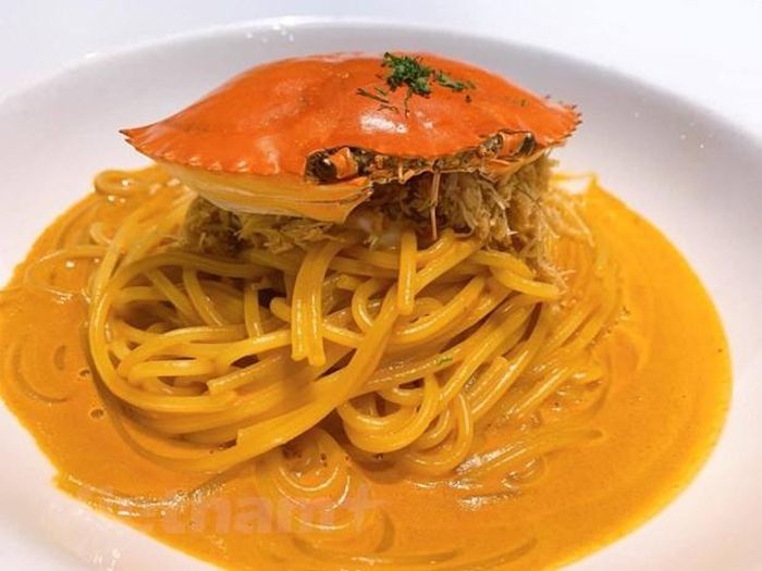 Mỳ Ý được dùng trong món chính của bữa ăn Italy. (Ảnh: Mai Mai/Vietnam+)