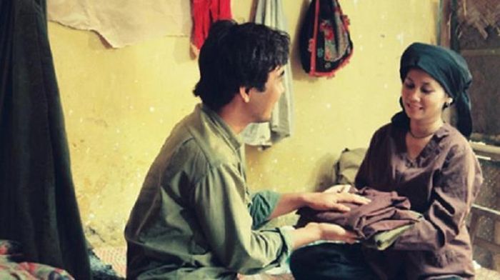 NSND Minh Hằng và Quyền Linh trong phim "Người Hà Nội".