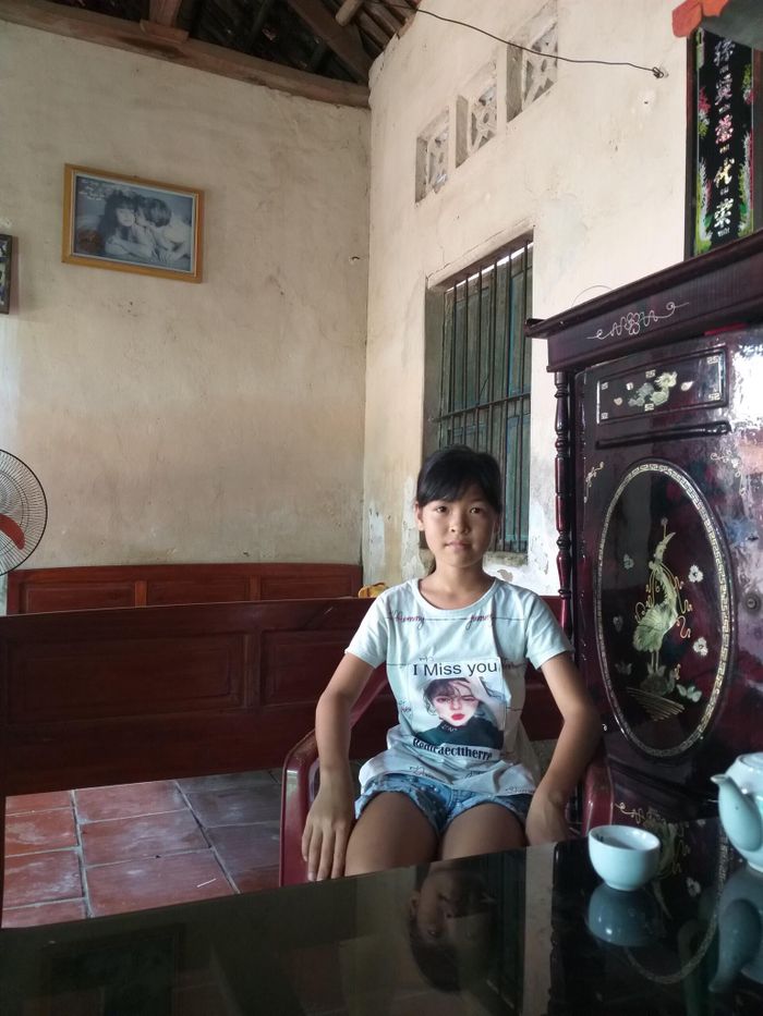 Cô học trò Phùng Thị Thanh Hương lớp 4A