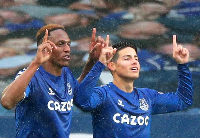  Rodriguez đang giúp Everton bay cao. Ảnh: Getty. 