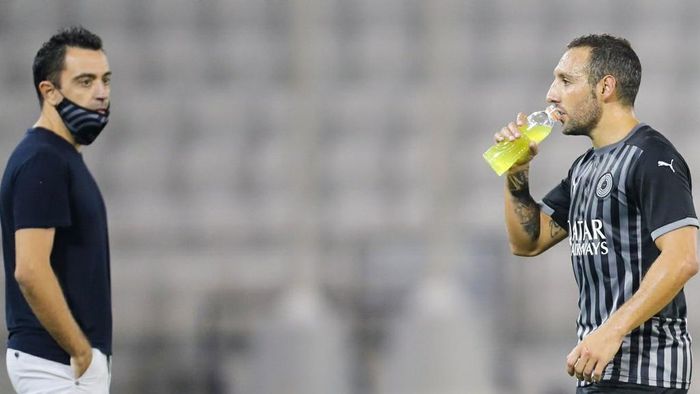 Sau khi hết hợp đồng với Villarreal, Cazorla được Al Sadd trải thảm đỏ để đưa về trong phiên chợ hè 2020 với mức lương lên tới 8 triệu euro mỗi năm. Ảnh: Al Sadd.