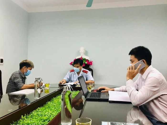  Hưng Vlog liên tiếp bị xử phạt hành chính vì sai phạm. Ảnh: Sở TTTT Bắc Giang. 