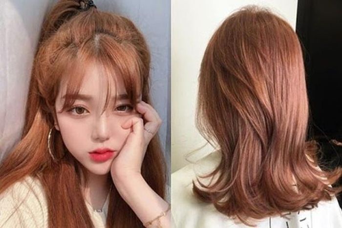  Ba màu nâu, đỏ, vàng kết hợp giúp tôn lên làn da sáng của bạn 