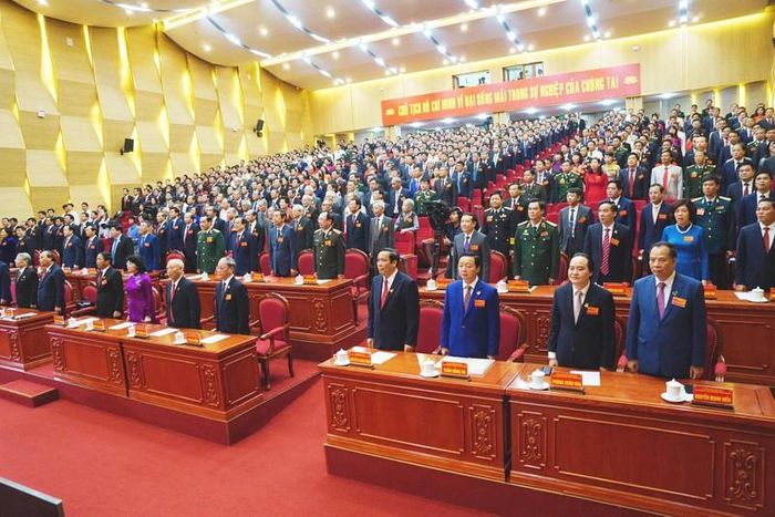  Các đại biểu dự đại hội.