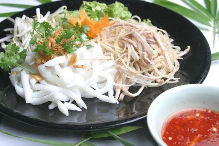 Món ngon ở Bạc Liêu - Bánh tằm ngan dừa