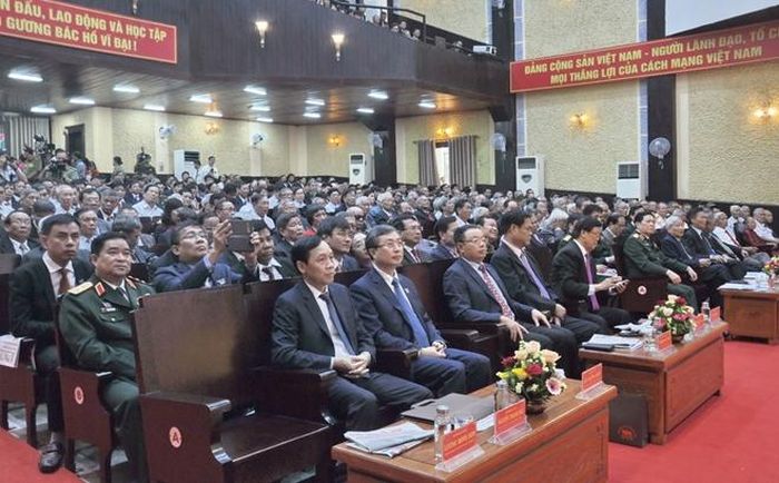 Quang cảnh Đại hội Đảng bộ tỉnh Phú Yên lần thứ XVII. Ảnh: Hữu Toàn