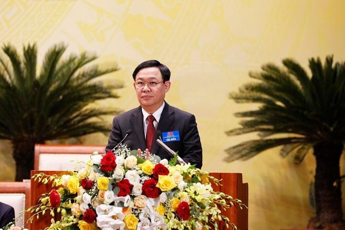 Phát biểu chỉ đạo tại Đại hội, đồng chí Vương Đình Huệ, Ủy viên Bộ Chính trị, Bí thư Thành ủy Hà Nội biểu dương, đánh giá cao những kết quả Đảng bộ, chính quyền và nhân dân tỉnh Vĩnh Phúc