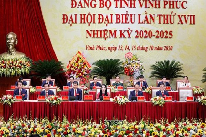 Đảng bộ tỉnh Vĩnh Phúc long trọng tổ chức khai mạc Đại hội đại biểu Đảng bộ tỉnh lần thứ XVII, nhiệm kỳ 2020-2025