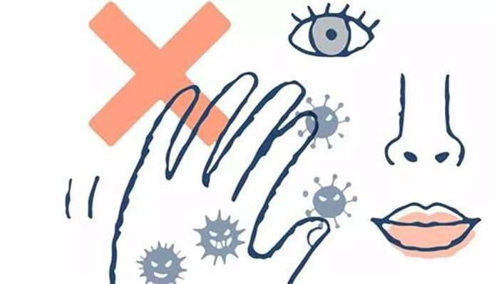 Tránh chạm vào mắt, mũi và miệng. Những khu vực này được xem là cầu nối của nhiều loại virus xâm nhập vào cơ thể.