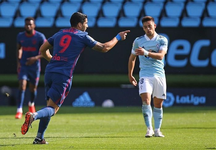 Tiền đạo người Uruguay tiếp tục tỏa sáng trong màu áo Atletico