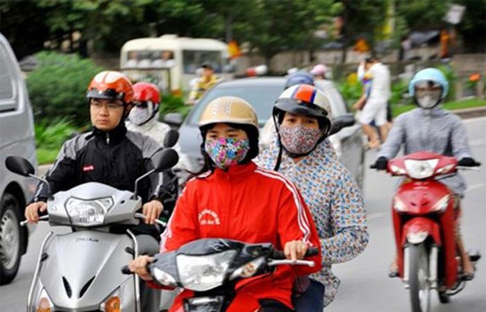 Hà Nội trời lạnh, gió đông bắc cấp 3.